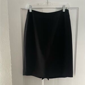 Ann Taylor Classic Black Pencil Skirt